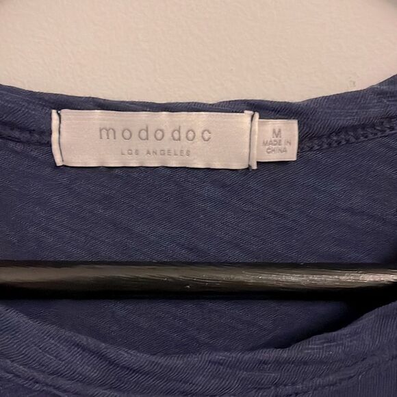 MOD-O-DOC Navy Dress. Size Medium. Cotton‎ - Picture 2 of 7